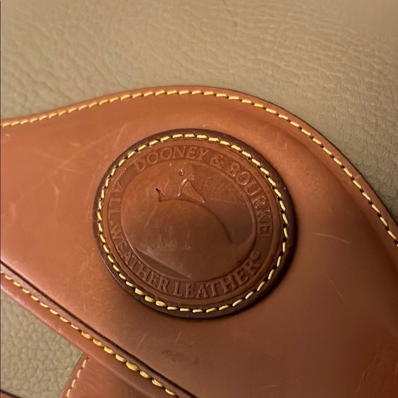 Vintage Tan and Brown Crossbody Bag - Picture 2 of 12